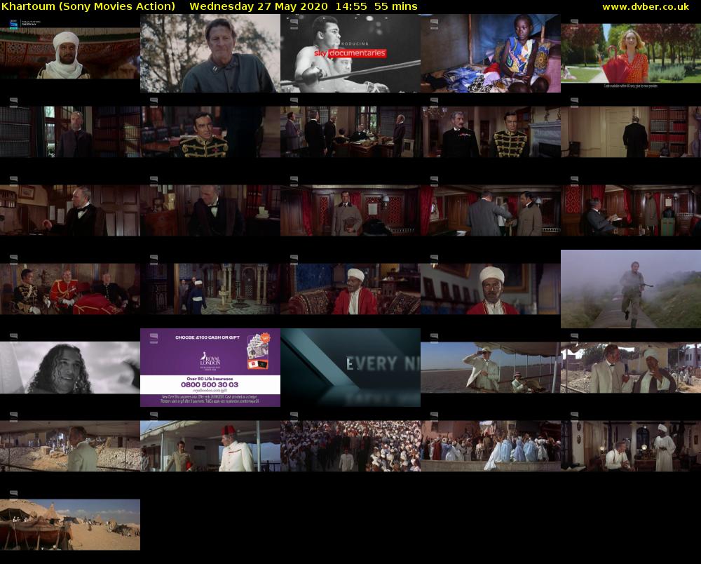 Khartoum (Sony Movies Action) Wednesday 27 May 2020 14:55 - 15:50