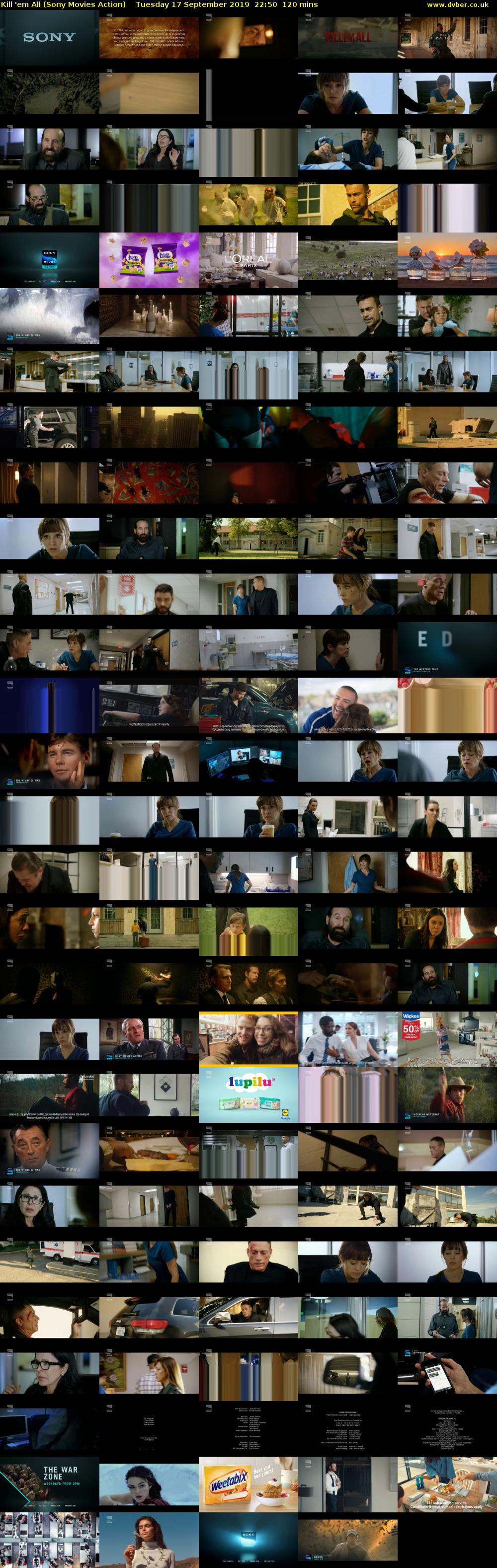 Kill 'em All (Sony Movies Action) Tuesday 17 September 2019 22:50 - 00:50