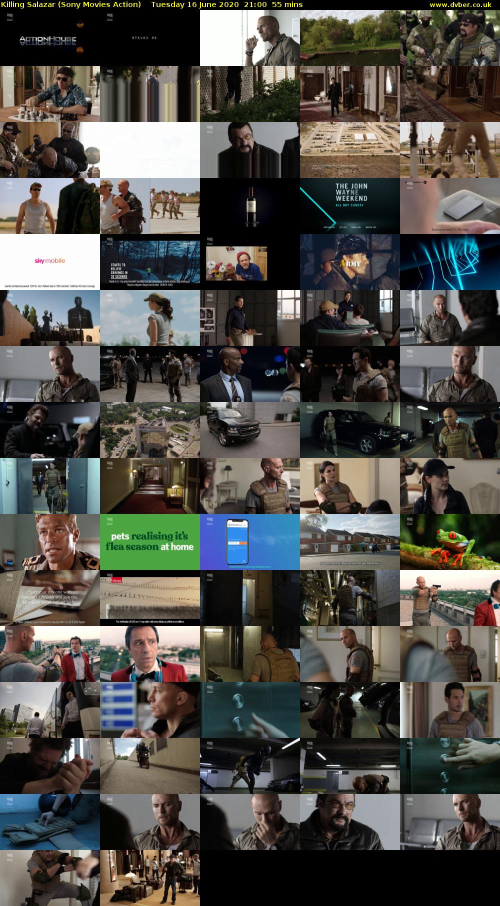 Killing Salazar (Sony Movies Action) Tuesday 16 June 2020 21:00 - 21:55