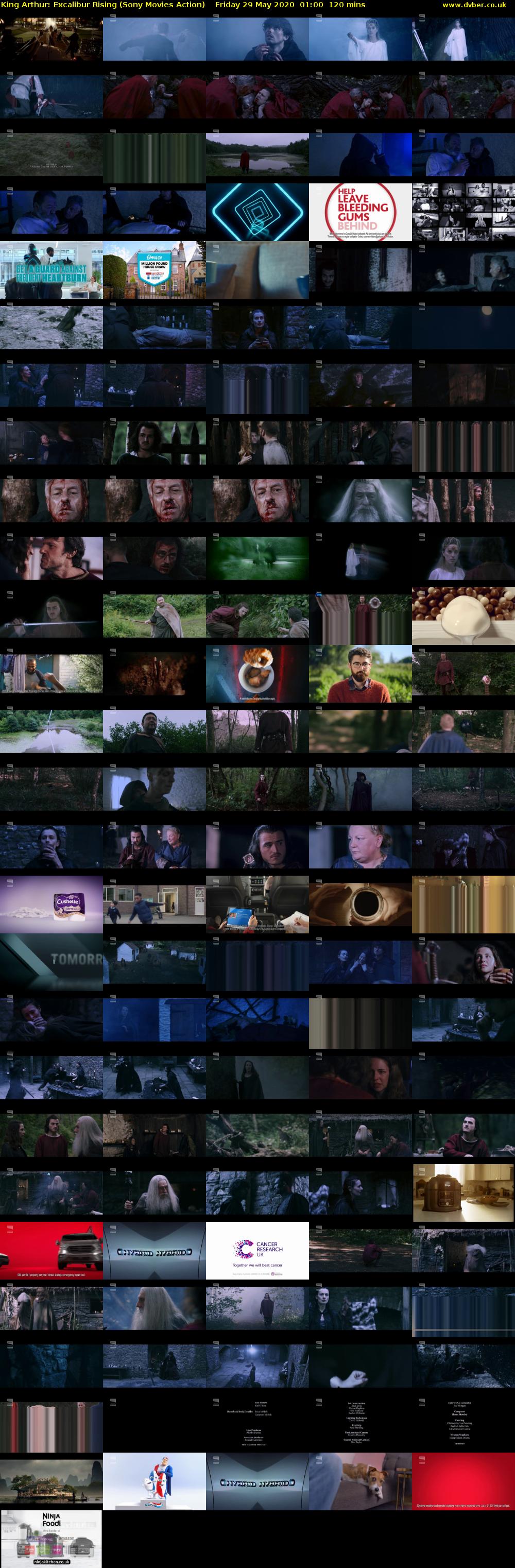 King Arthur: Excalibur Rising (Sony Movies Action) Friday 29 May 2020 01:00 - 03:00