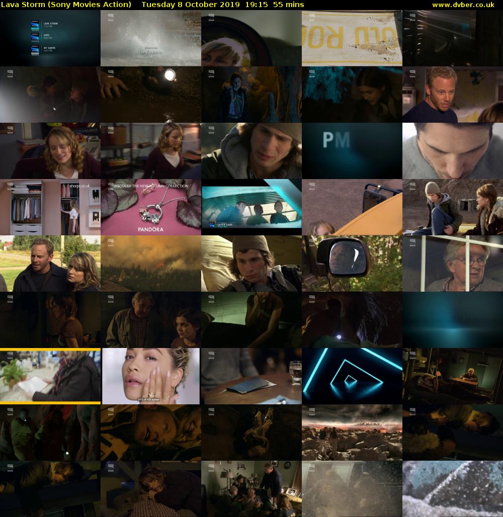 Lava Storm (Sony Movies Action) Tuesday 8 October 2019 19:15 - 20:10