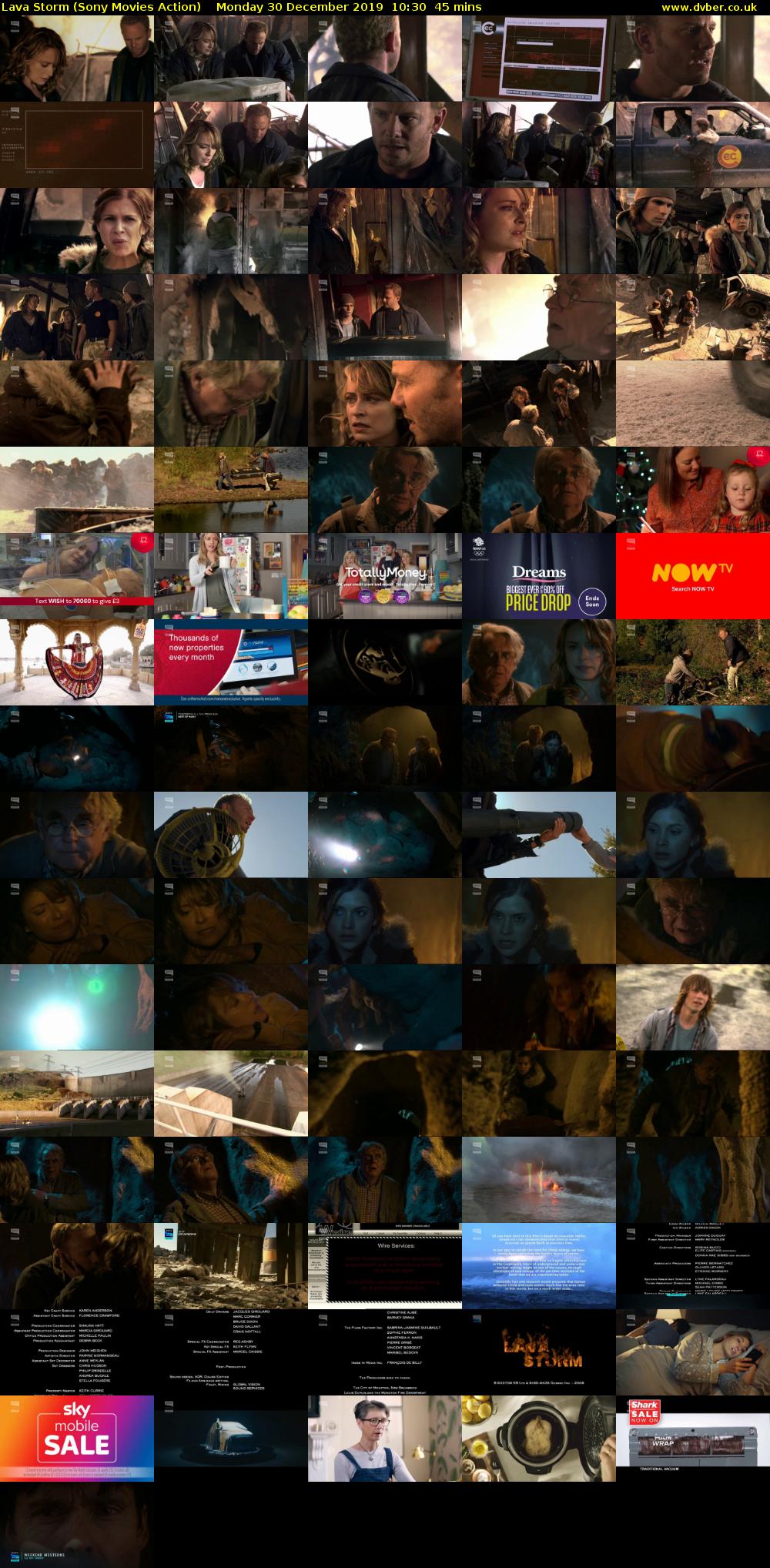 Lava Storm (Sony Movies Action) Monday 30 December 2019 10:30 - 11:15