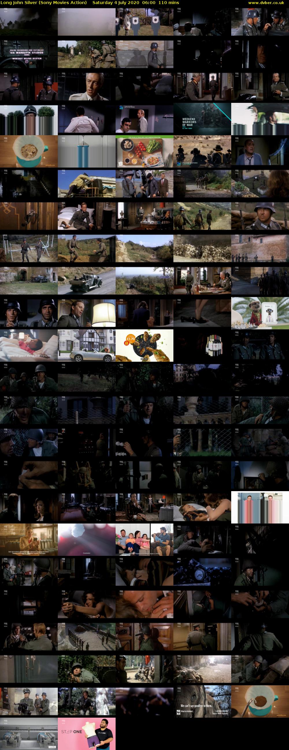Long John Silver (Sony Movies Action) Saturday 4 July 2020 06:00 - 07:50