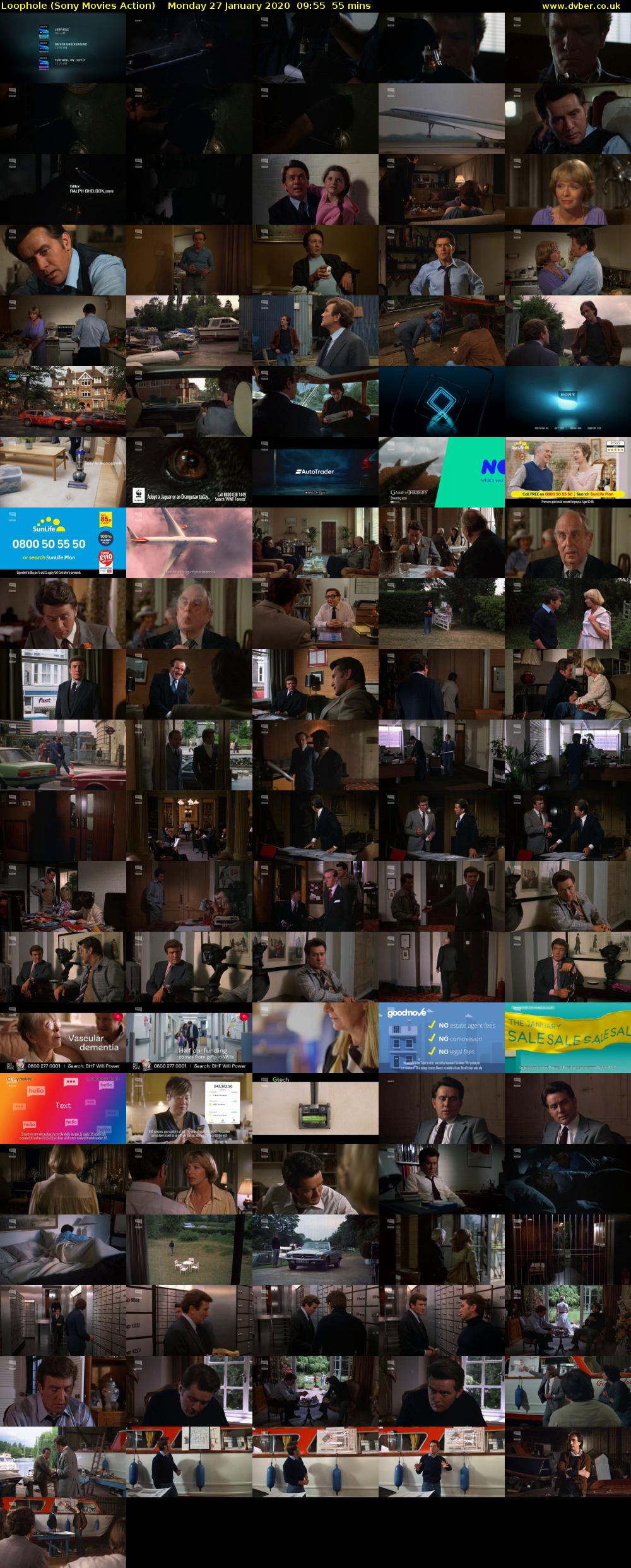 Loophole (Sony Movies Action) Monday 27 January 2020 09:55 - 10:50