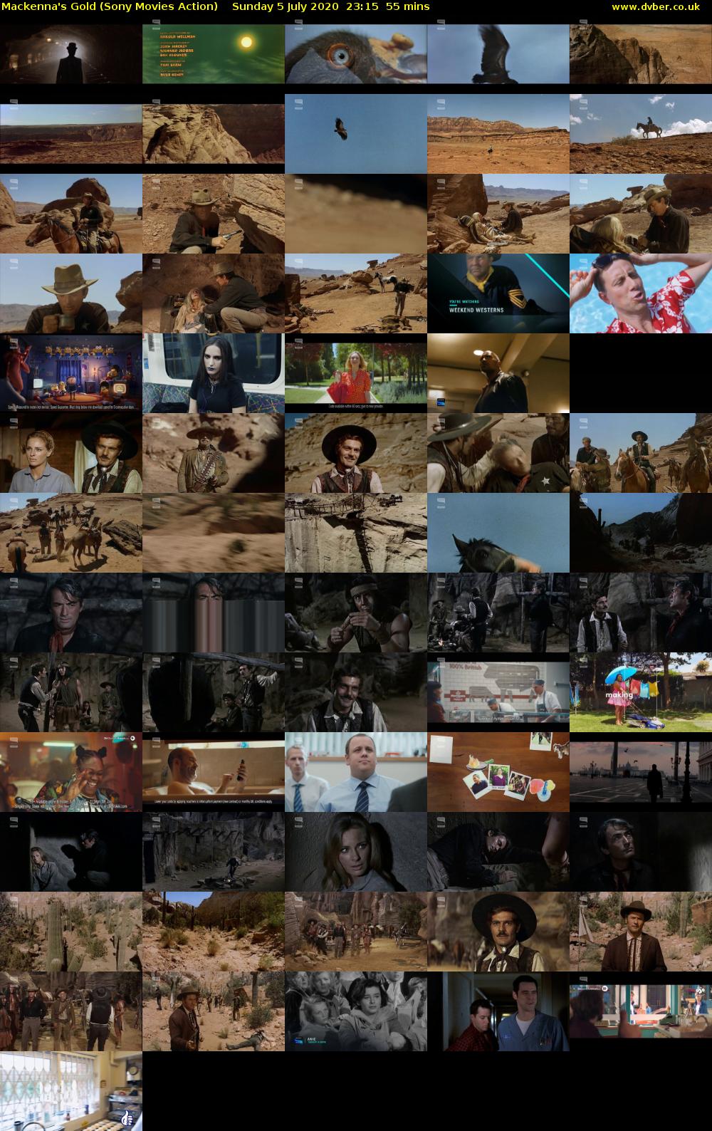 Mackenna's Gold (Sony Movies Action) Sunday 5 July 2020 23:15 - 00:10