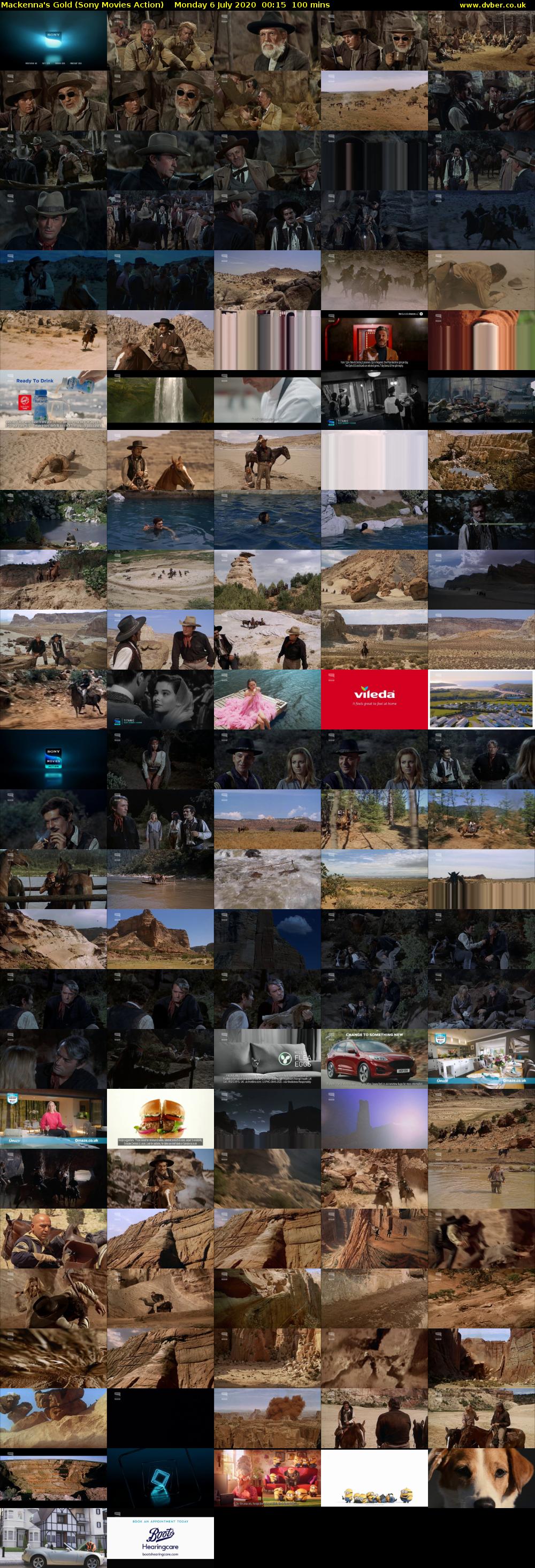 Mackenna's Gold (Sony Movies Action) Monday 6 July 2020 00:15 - 01:55