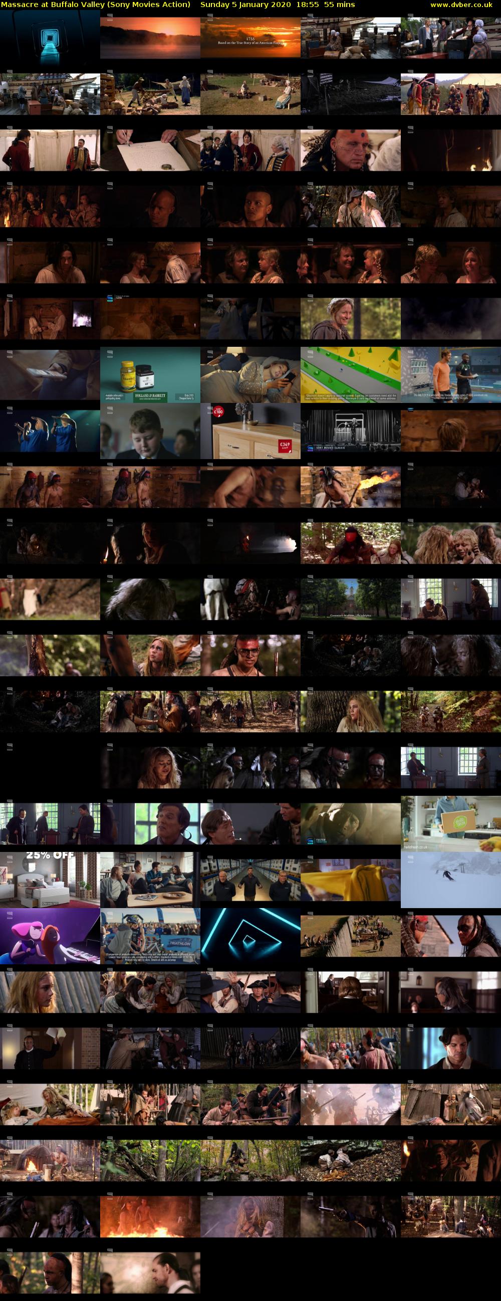 Massacre at Buffalo Valley (Sony Movies Action) Sunday 5 January 2020 18:55 - 19:50