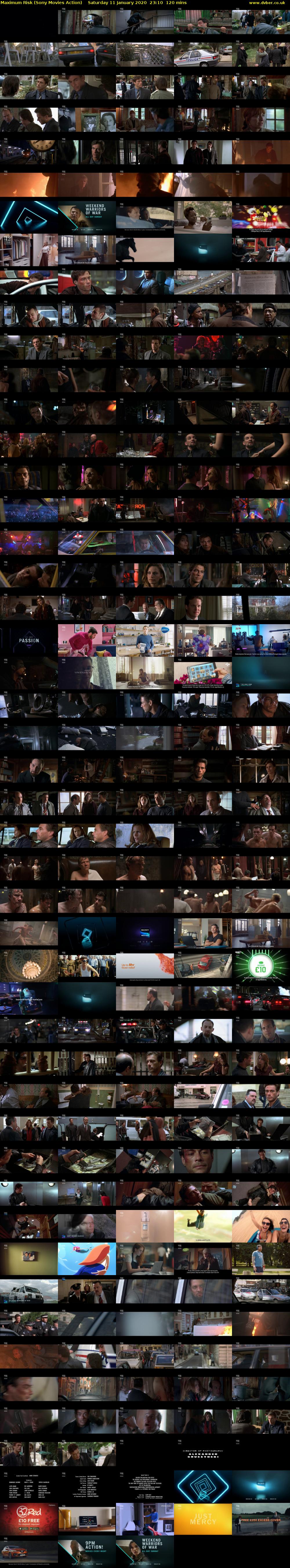 Maximum Risk (Sony Movies Action) Saturday 11 January 2020 23:10 - 01:10