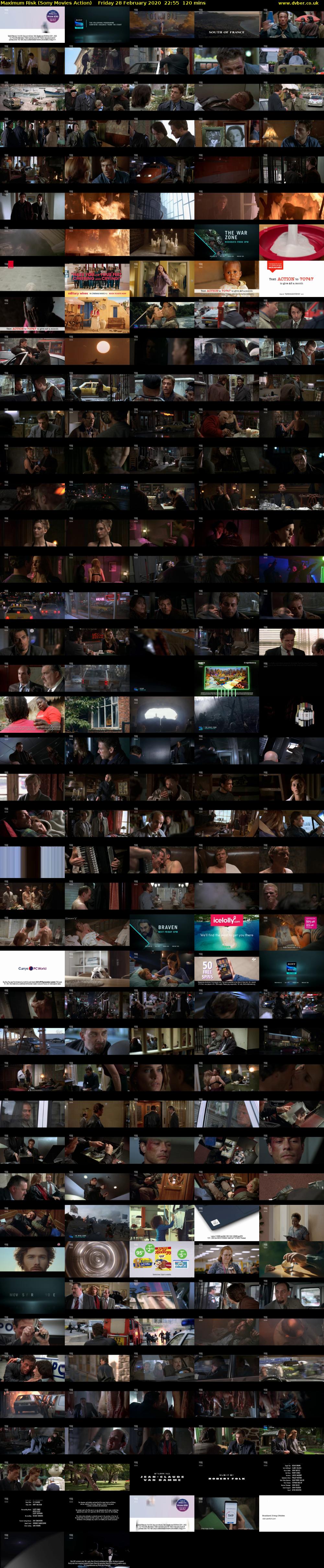 Maximum Risk (Sony Movies Action) Friday 28 February 2020 22:55 - 00:55