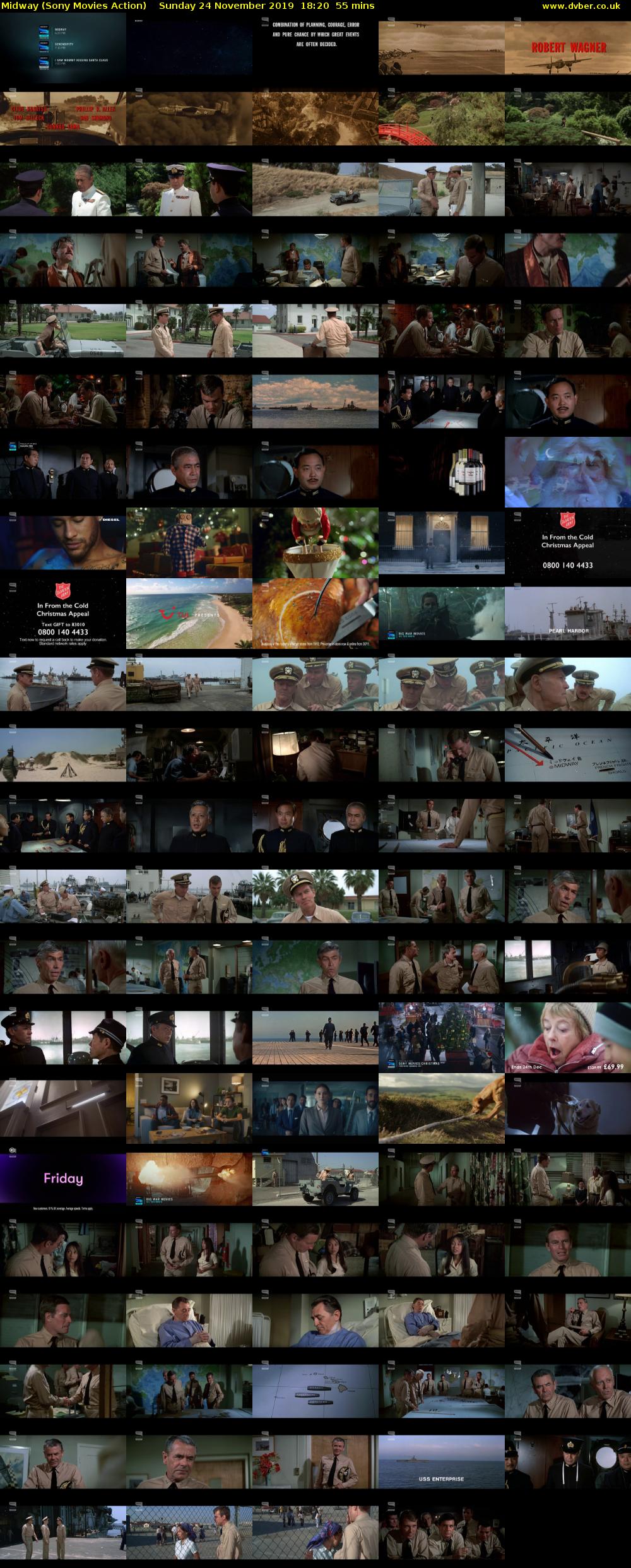 Midway (Sony Movies Action) Sunday 24 November 2019 18:20 - 19:15