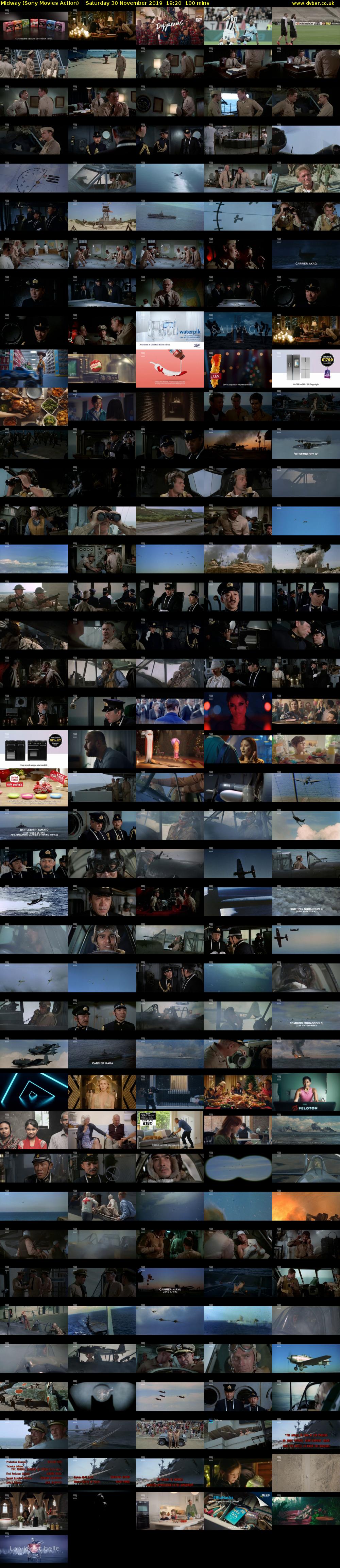 Midway (Sony Movies Action) Saturday 30 November 2019 19:20 - 21:00