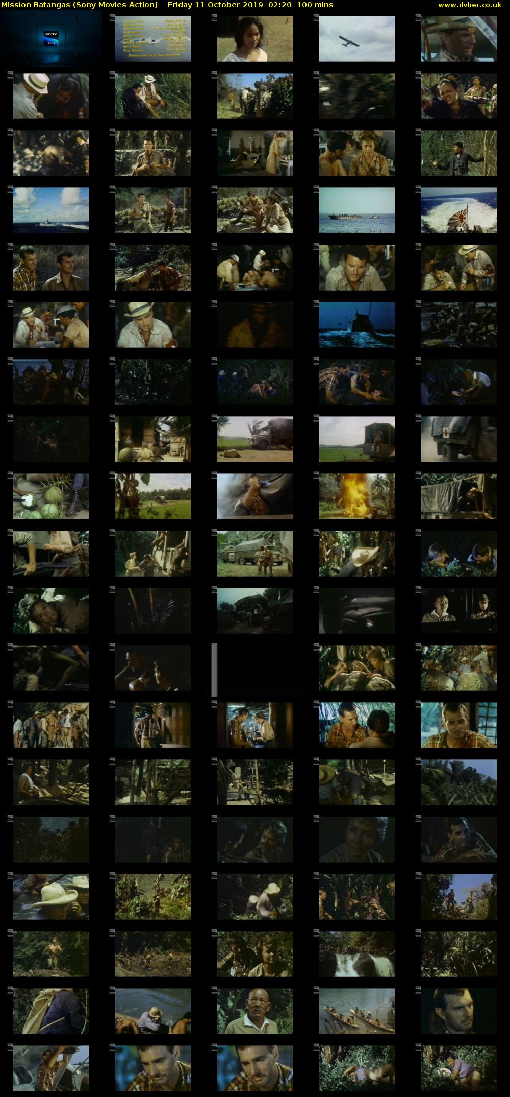 Mission Batangas (Sony Movies Action) Friday 11 October 2019 02:20 - 04:00