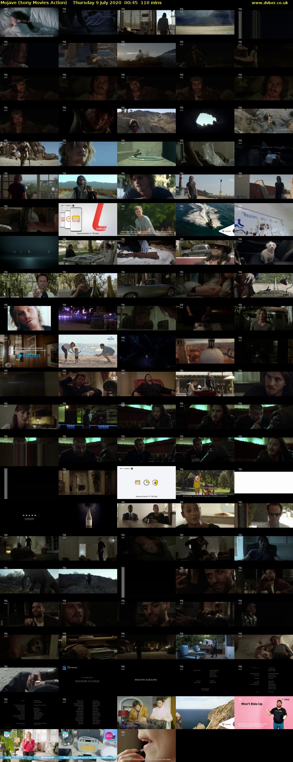 Mojave (Sony Movies Action) Thursday 9 July 2020 00:45 - 02:35