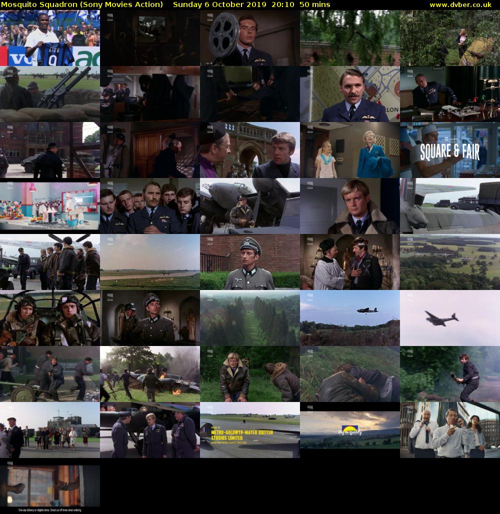 Mosquito Squadron (Sony Movies Action) Sunday 6 October 2019 20:10 - 21:00