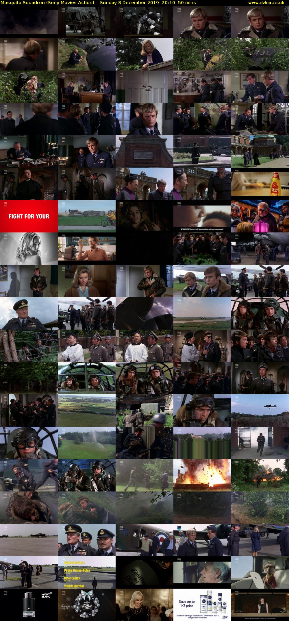 Mosquito Squadron (Sony Movies Action) Sunday 8 December 2019 20:10 - 21:00