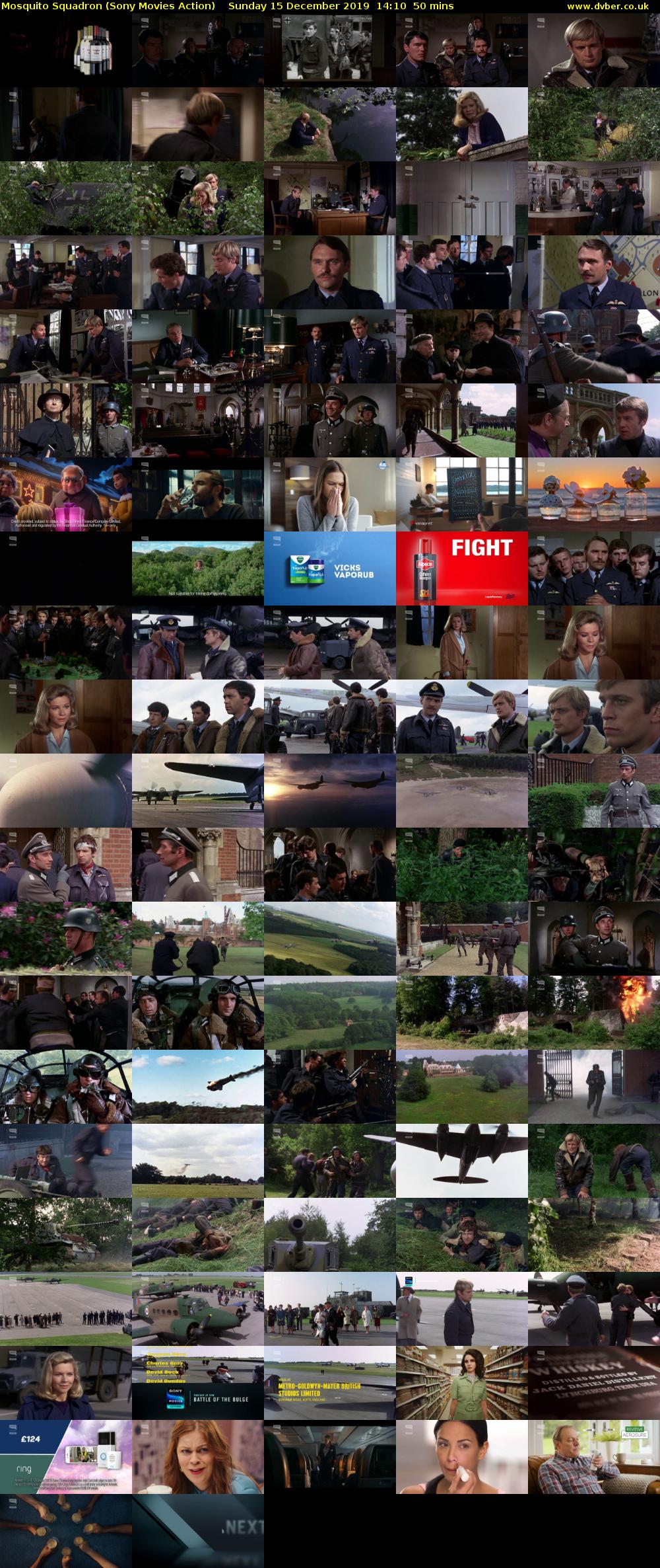 Mosquito Squadron (Sony Movies Action) Sunday 15 December 2019 14:10 - 15:00