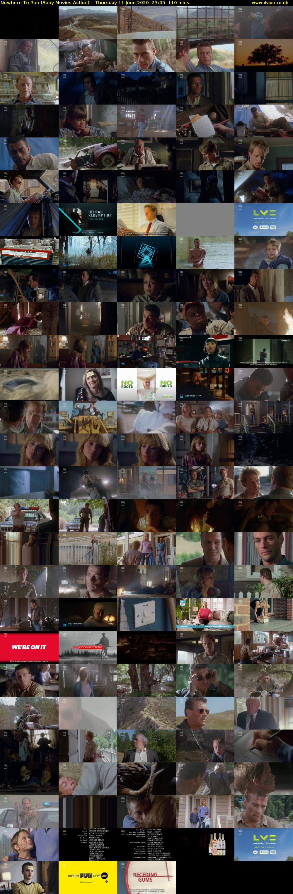 Nowhere To Run (Sony Movies Action) Thursday 11 June 2020 23:05 - 00:55