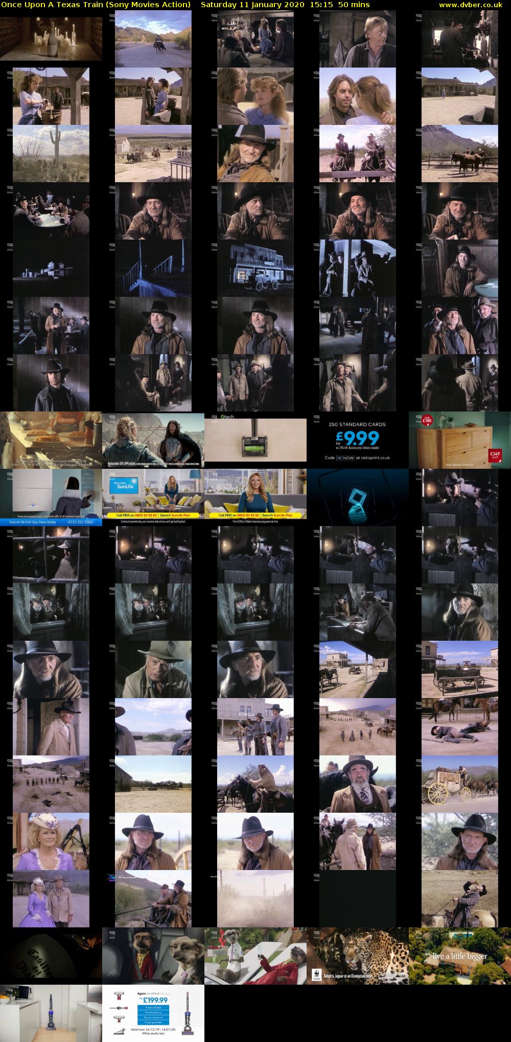 Once Upon A Texas Train (Sony Movies Action) Saturday 11 January 2020 15:15 - 16:05