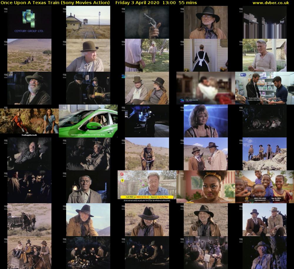 Once Upon A Texas Train (Sony Movies Action) Friday 3 April 2020 13:00 - 13:55