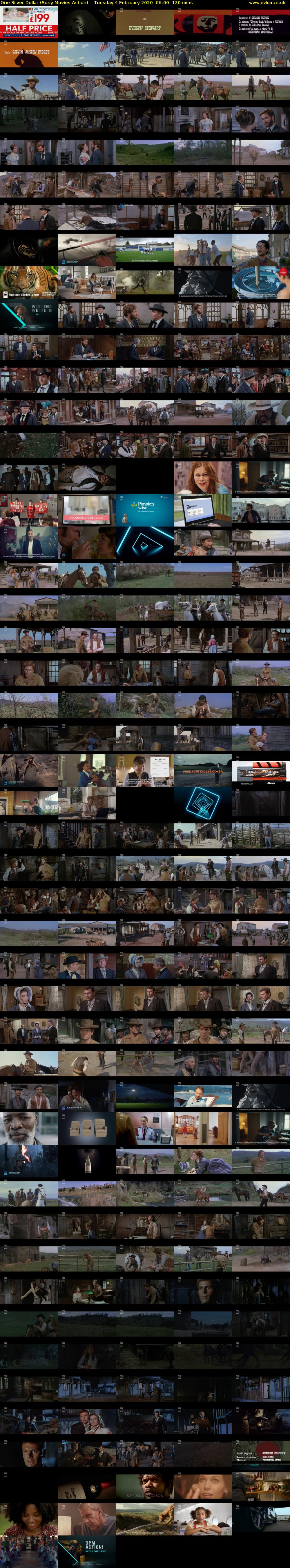 One Silver Dollar (Sony Movies Action) Tuesday 4 February 2020 06:00 - 08:00