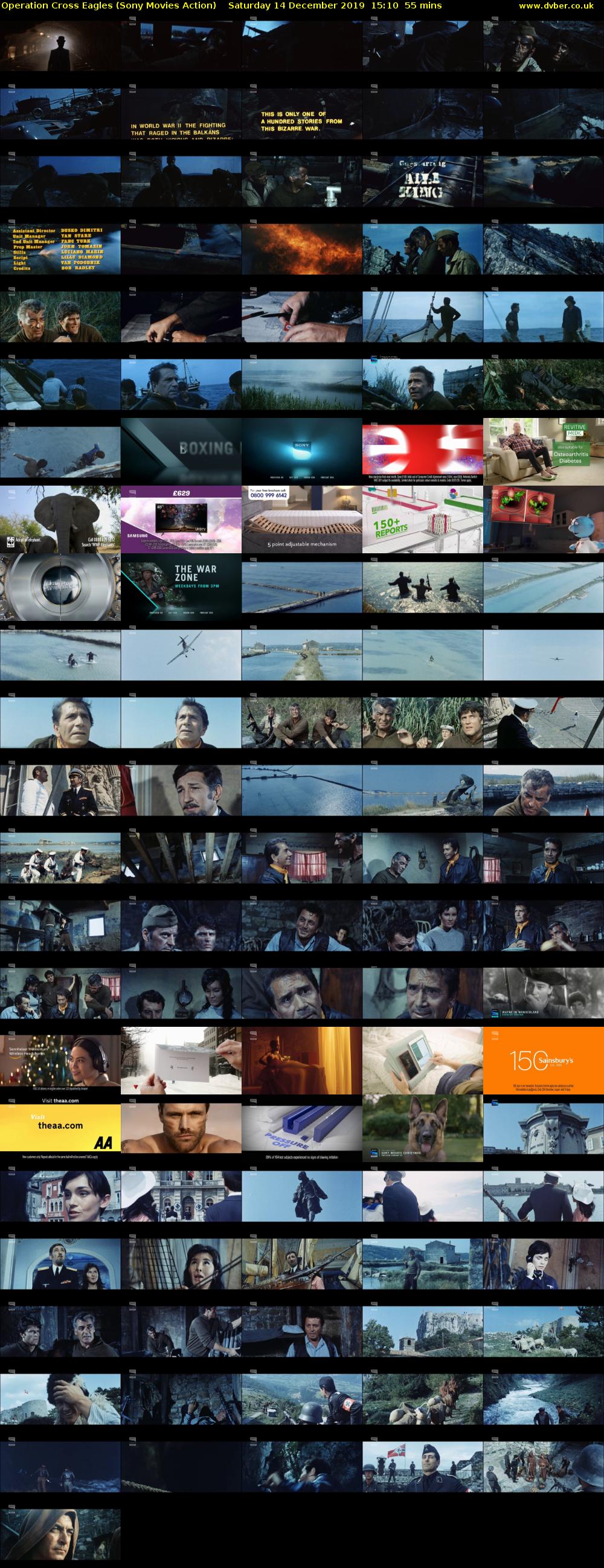 Operation Cross Eagles (Sony Movies Action) Saturday 14 December 2019 15:10 - 16:05