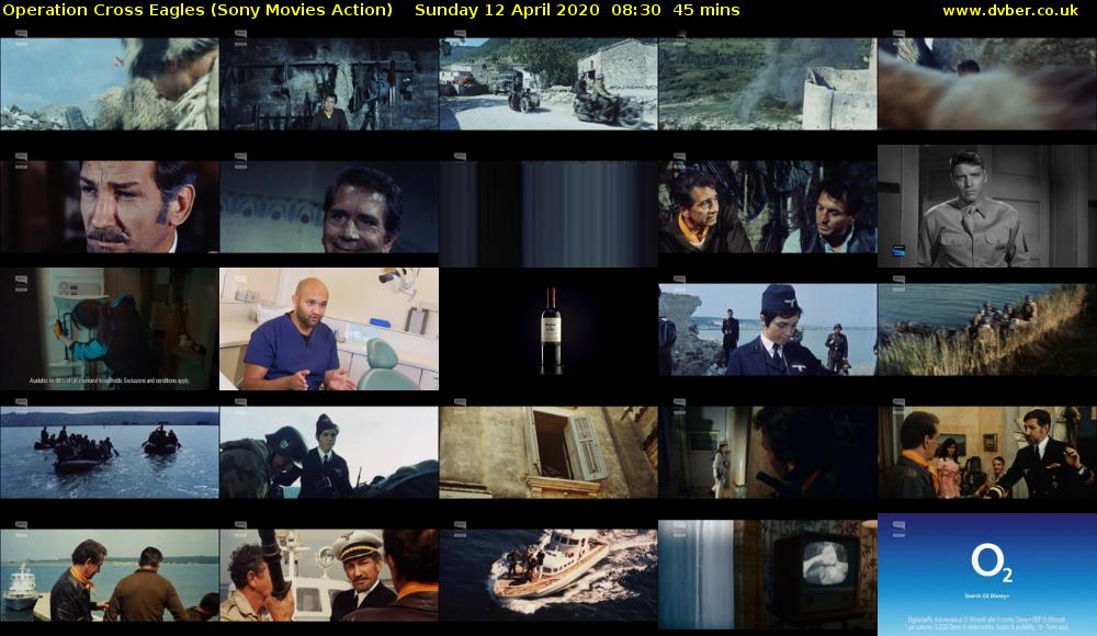 Operation Cross Eagles (Sony Movies Action) Sunday 12 April 2020 08:30 - 09:15