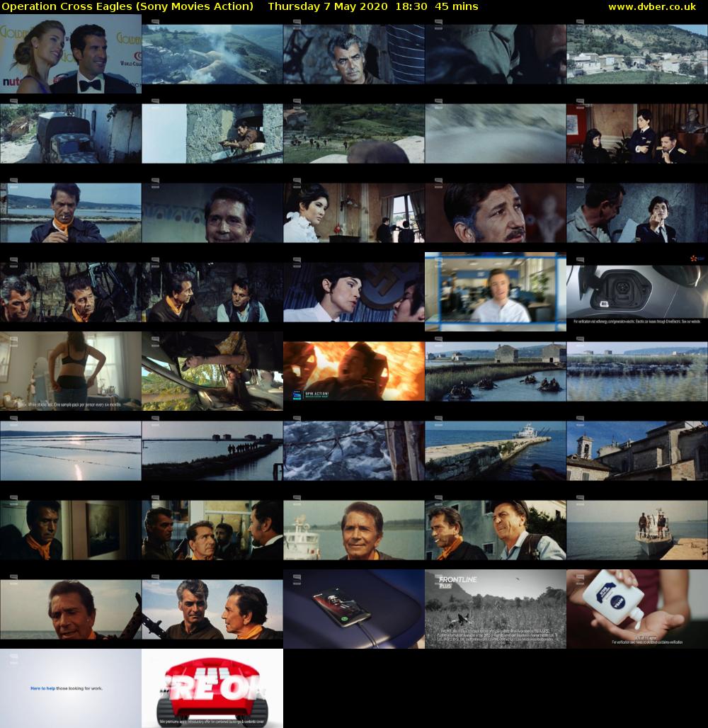 Operation Cross Eagles (Sony Movies Action) Thursday 7 May 2020 18:30 - 19:15