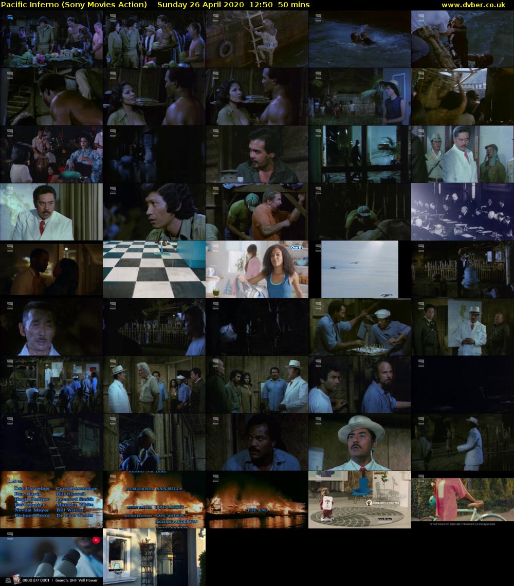 Pacific Inferno (Sony Movies Action) Sunday 26 April 2020 12:50 - 13:40
