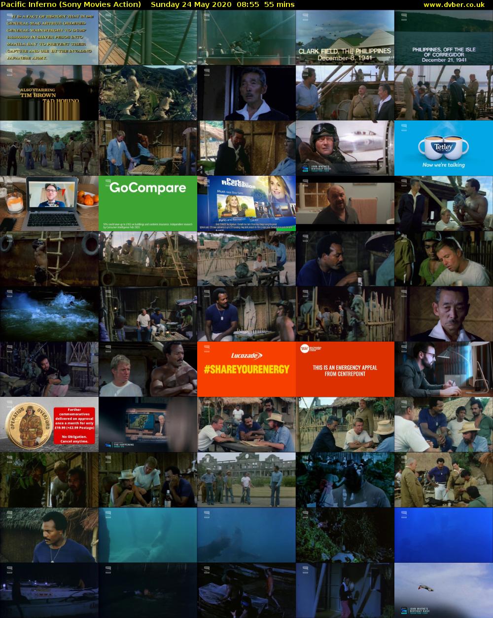 Pacific Inferno (Sony Movies Action) Sunday 24 May 2020 08:55 - 09:50
