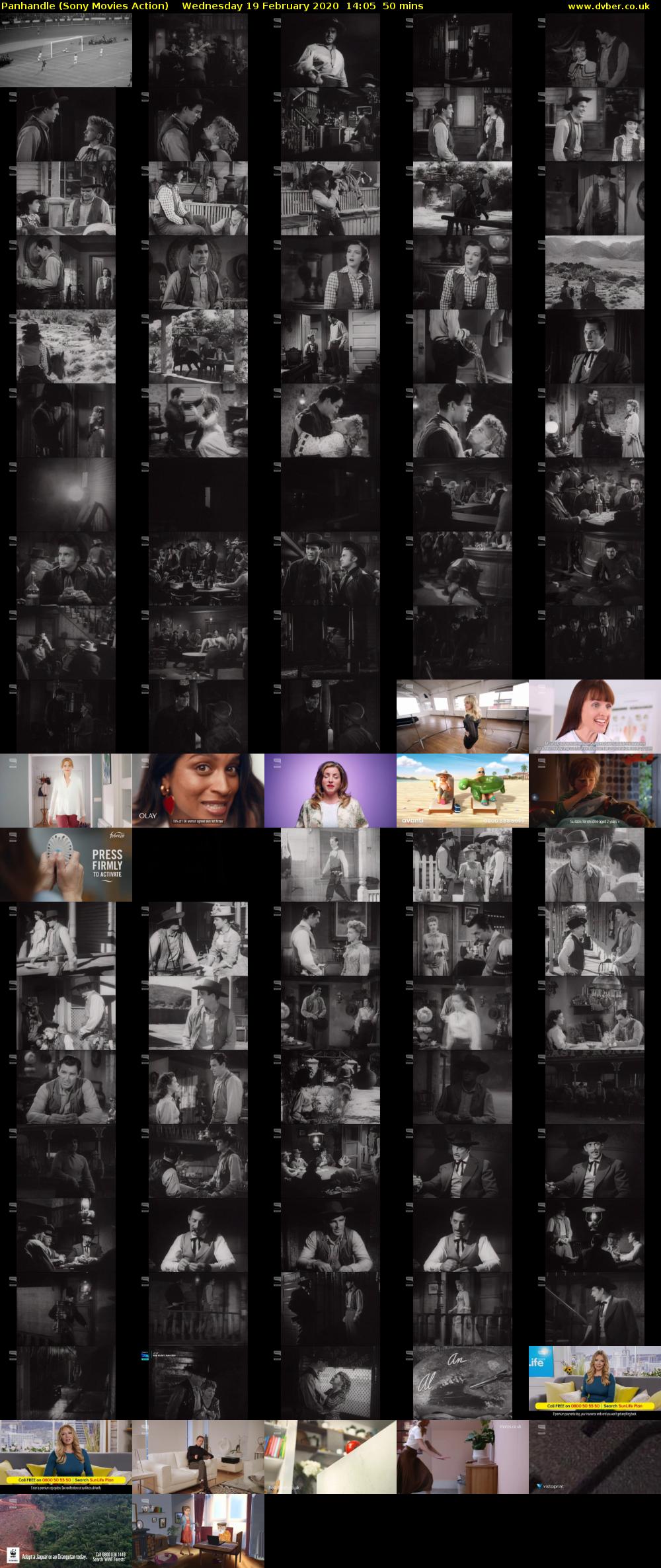 Panhandle (Sony Movies Action) Wednesday 19 February 2020 14:05 - 14:55