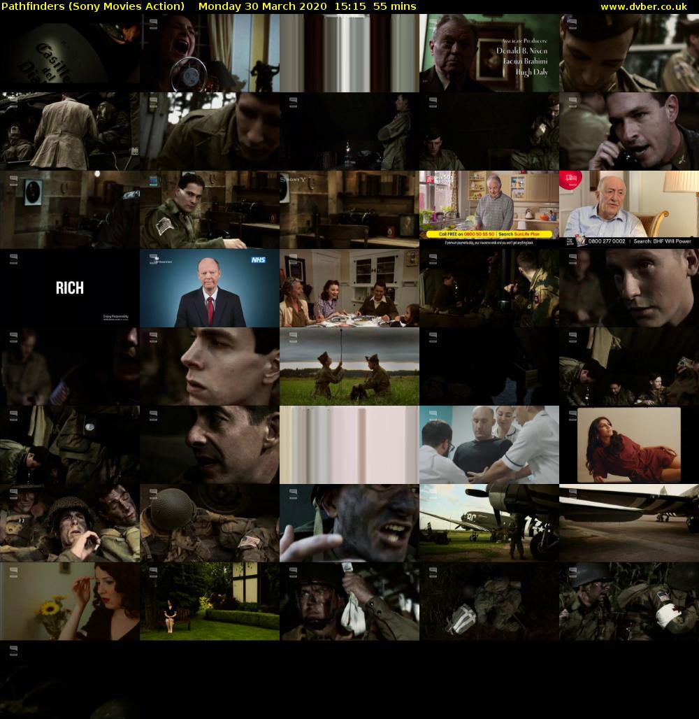 Pathfinders (Sony Movies Action) Monday 30 March 2020 15:15 - 16:10