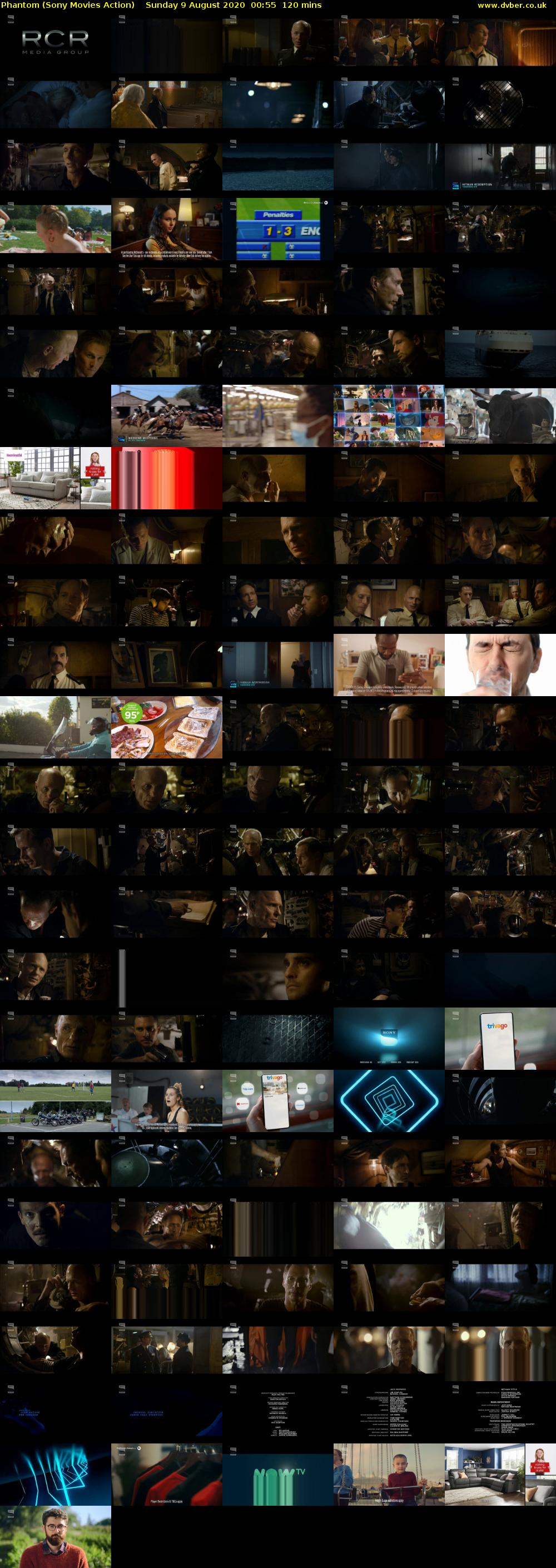 Phantom (Sony Movies Action) Sunday 9 August 2020 00:55 - 02:55