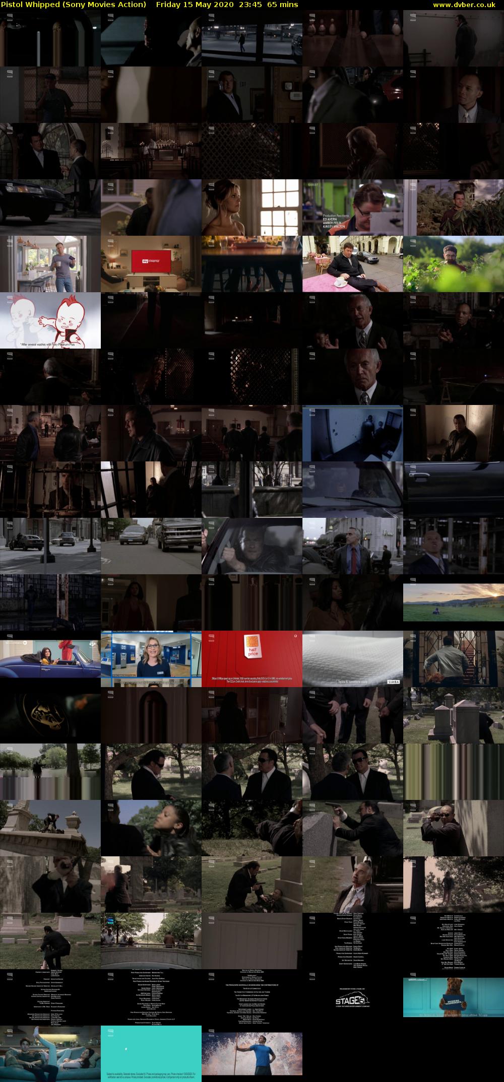 Pistol Whipped (Sony Movies Action) Friday 15 May 2020 23:45 - 00:50