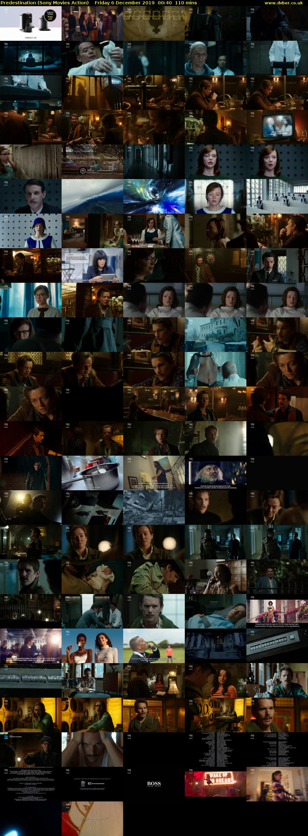 Predestination (Sony Movies Action) Friday 6 December 2019 00:40 - 02:30