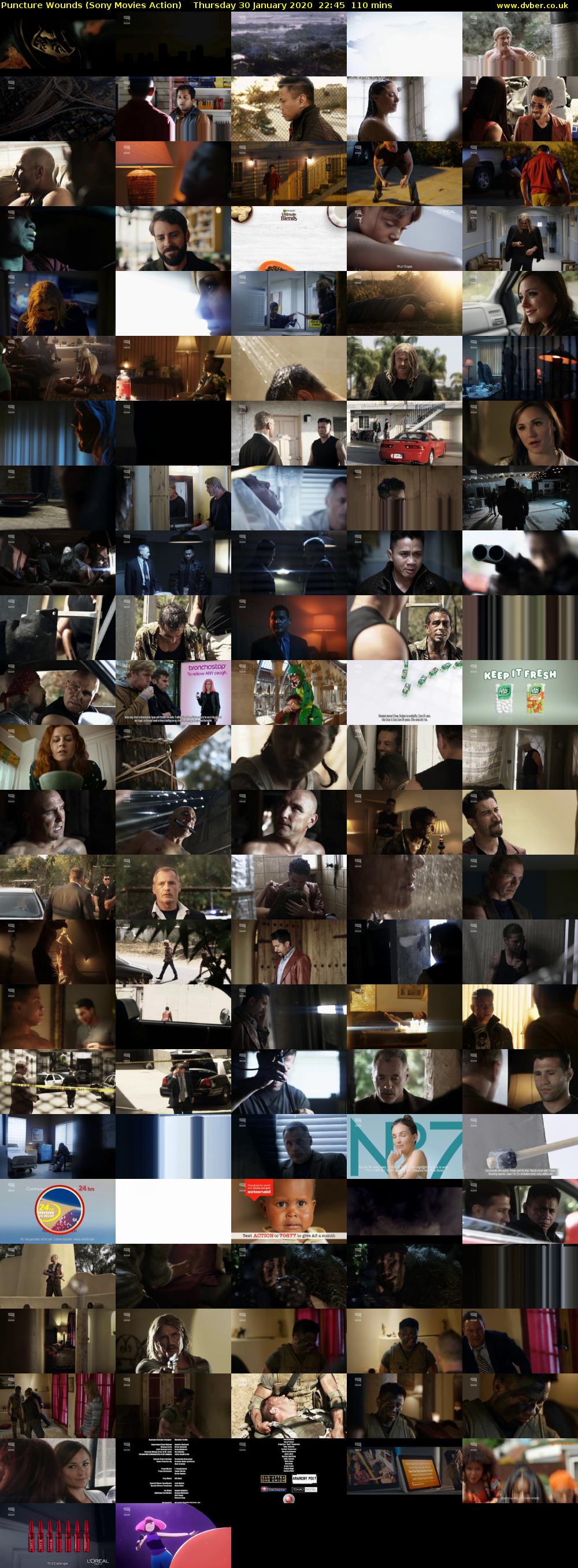 Puncture Wounds (Sony Movies Action) Thursday 30 January 2020 22:45 - 00:35