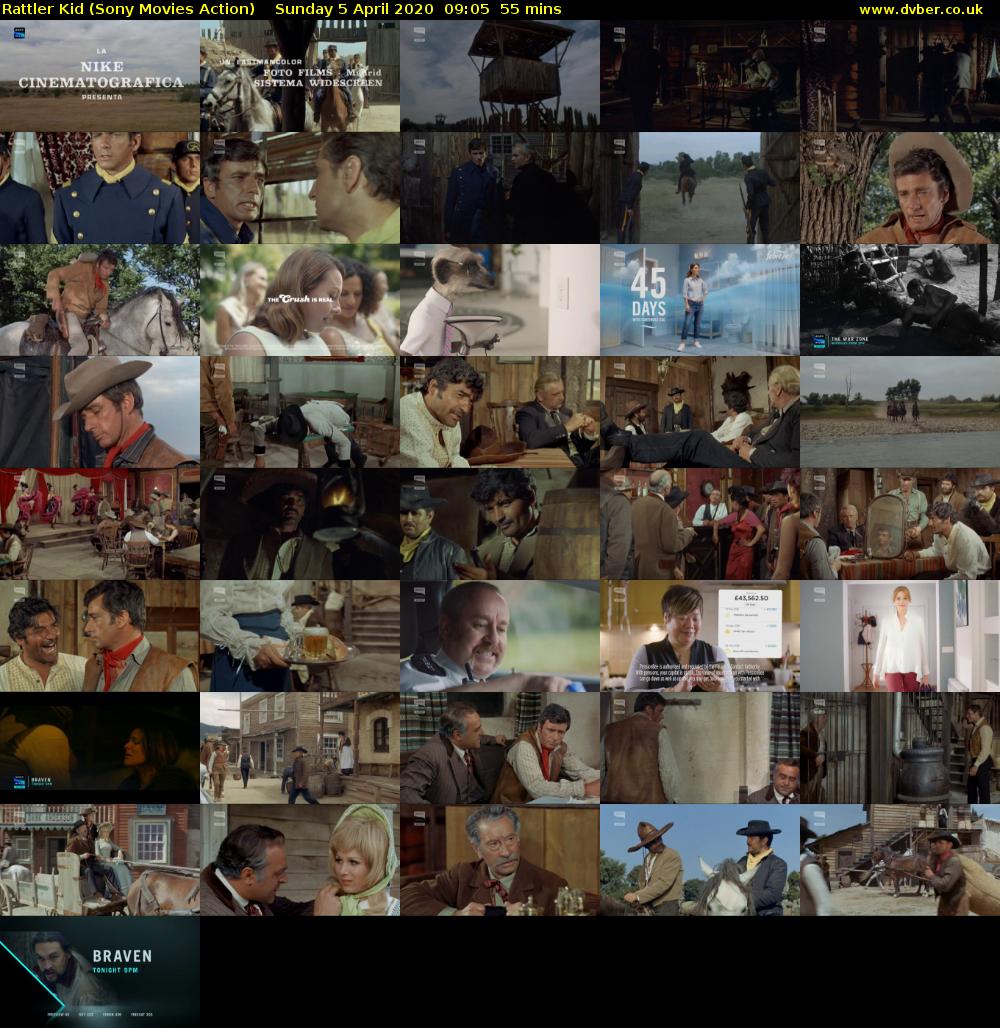 Rattler Kid (Sony Movies Action) Sunday 5 April 2020 09:05 - 10:00
