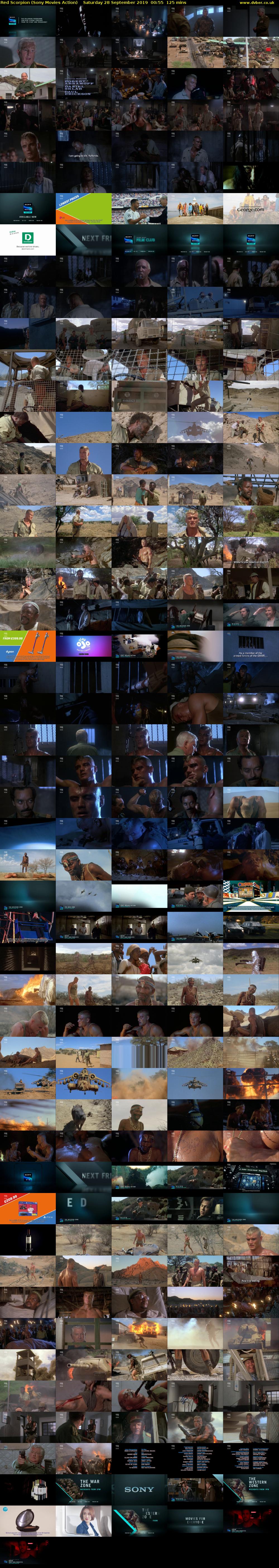 Red Scorpion (Sony Movies Action) Saturday 28 September 2019 00:55 - 03:00