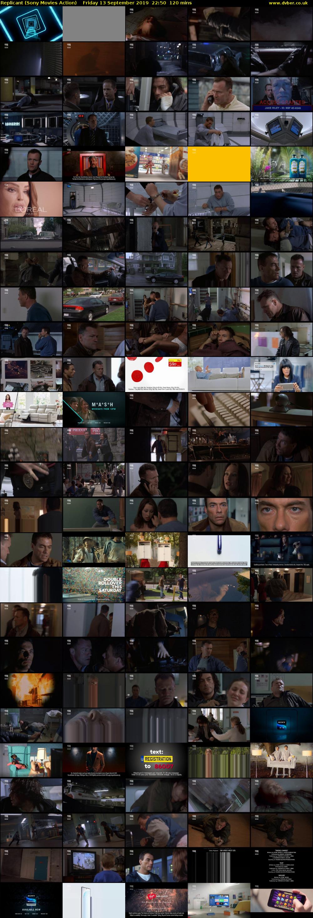 Replicant (Sony Movies Action) Friday 13 September 2019 22:50 - 00:50