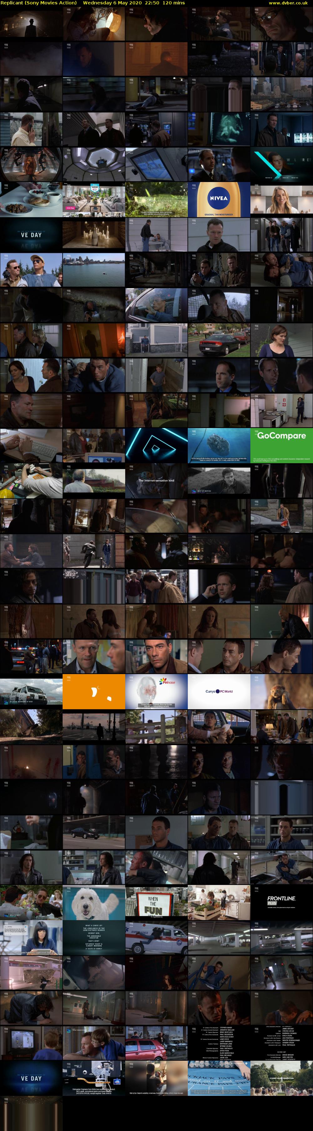 Replicant (Sony Movies Action) Wednesday 6 May 2020 22:50 - 00:50
