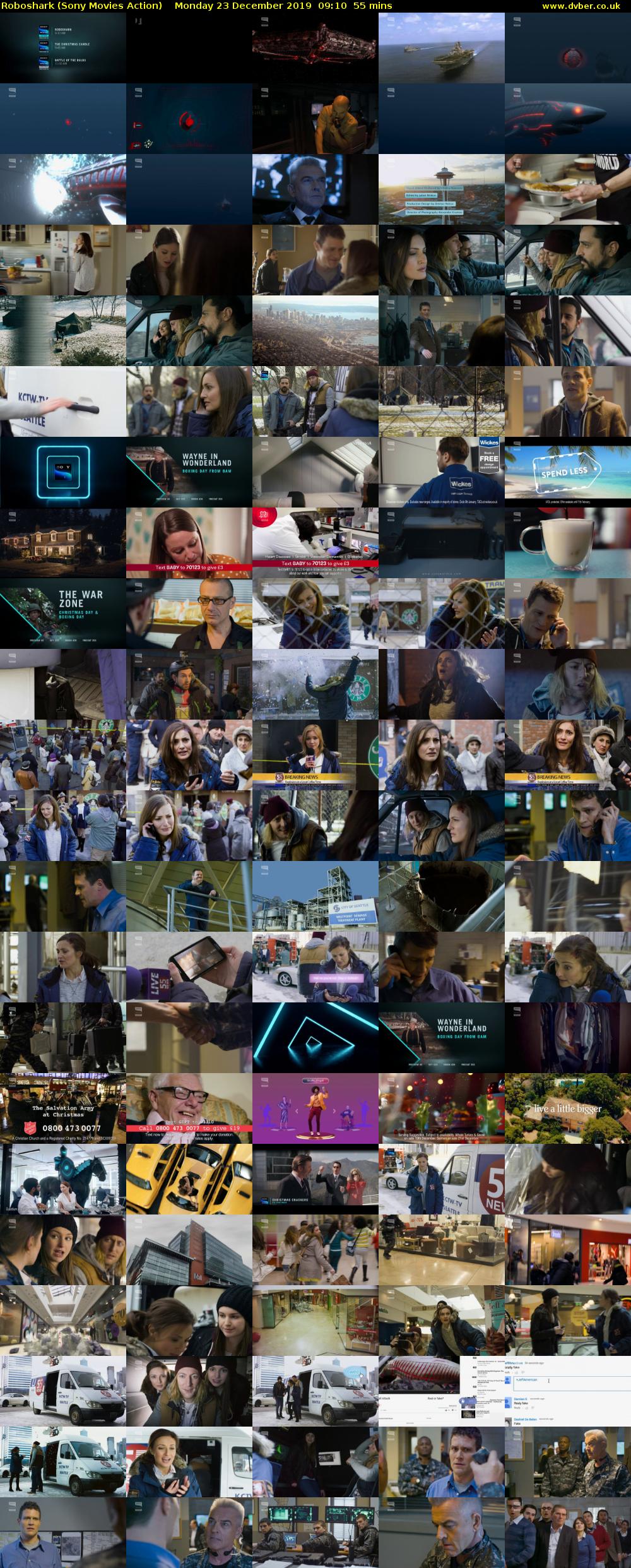 Roboshark (Sony Movies Action) Monday 23 December 2019 09:10 - 10:05