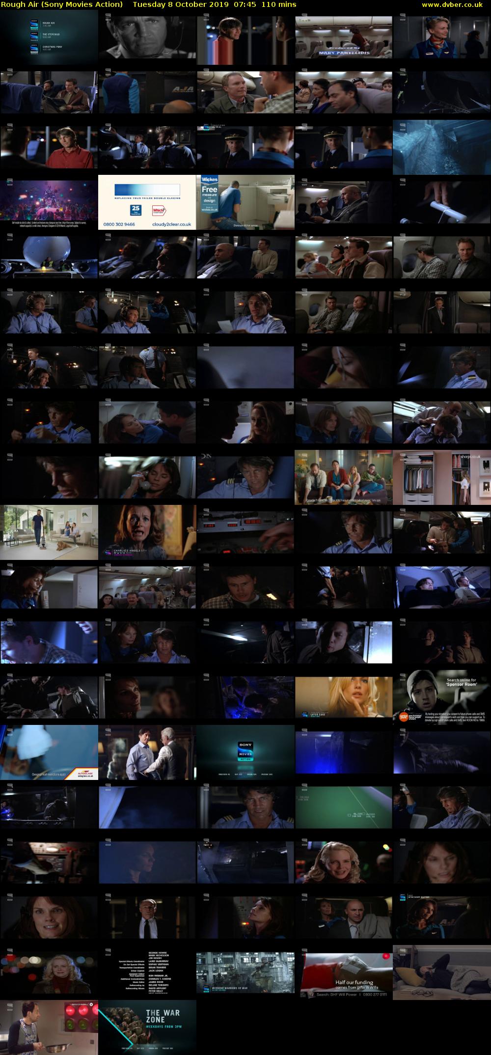 Rough Air (Sony Movies Action) Tuesday 8 October 2019 07:45 - 09:35