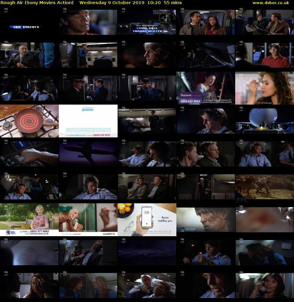 Rough Air (Sony Movies Action) Wednesday 9 October 2019 10:20 - 11:15