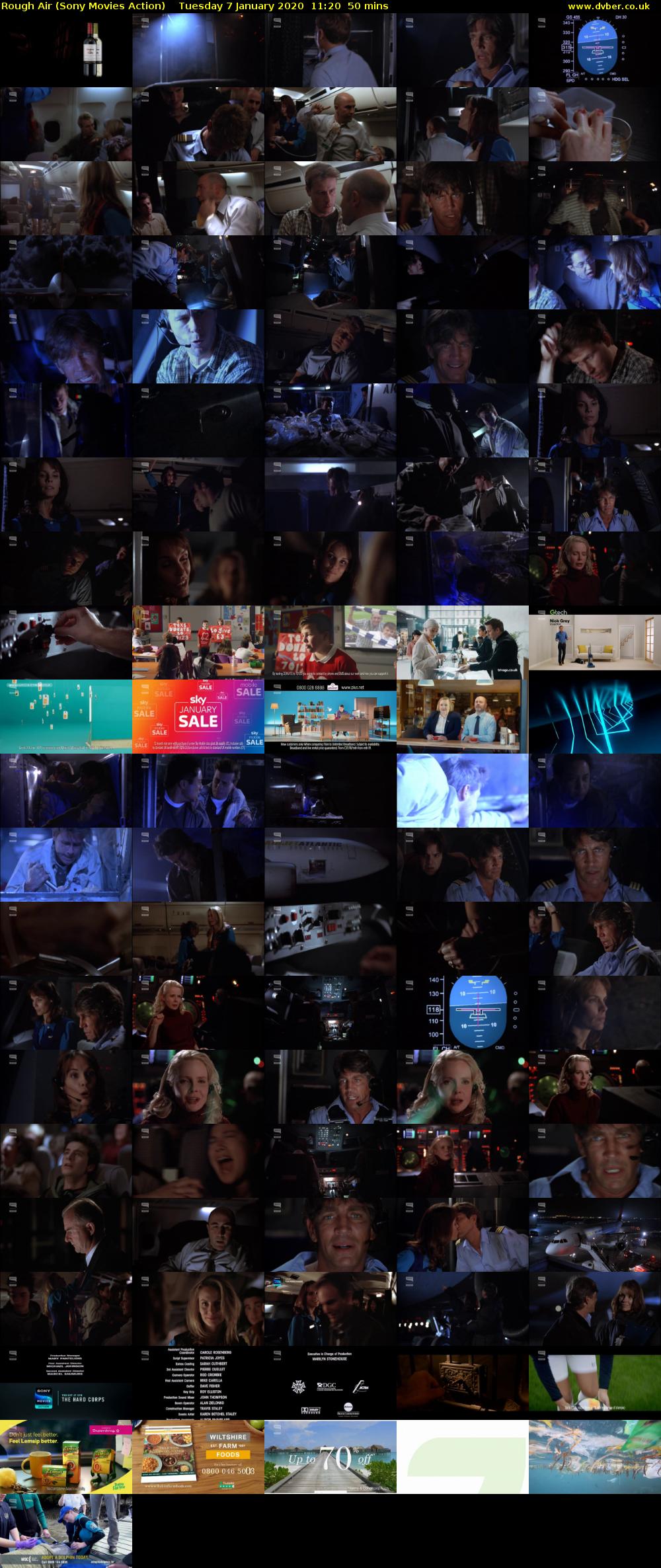 Rough Air (Sony Movies Action) Tuesday 7 January 2020 11:20 - 12:10