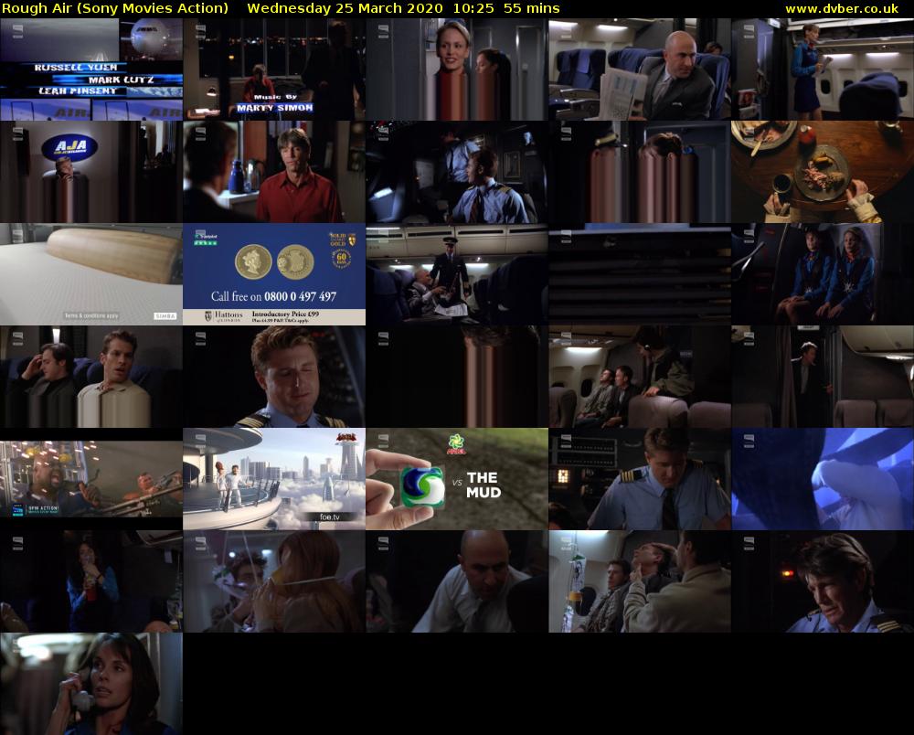 Rough Air (Sony Movies Action) Wednesday 25 March 2020 10:25 - 11:20