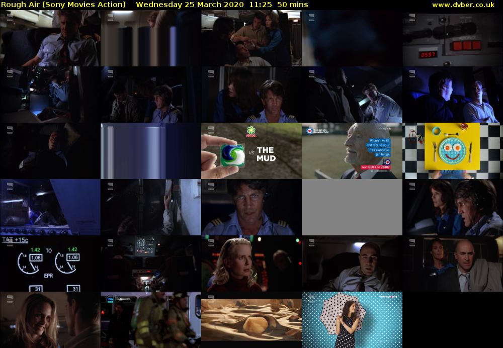 Rough Air (Sony Movies Action) Wednesday 25 March 2020 11:25 - 12:15