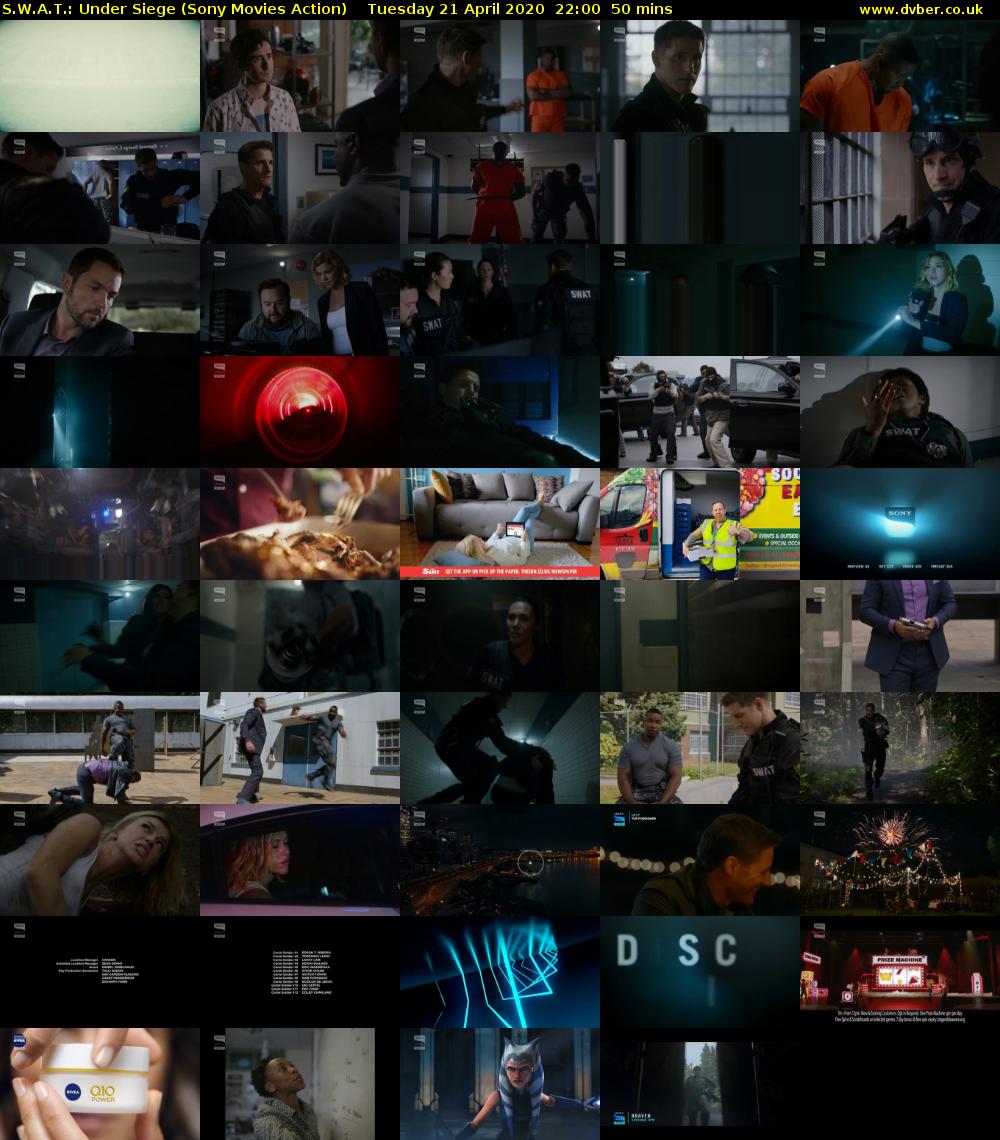 S.W.A.T.: Under Siege (Sony Movies Action) Tuesday 21 April 2020 22:00 - 22:50