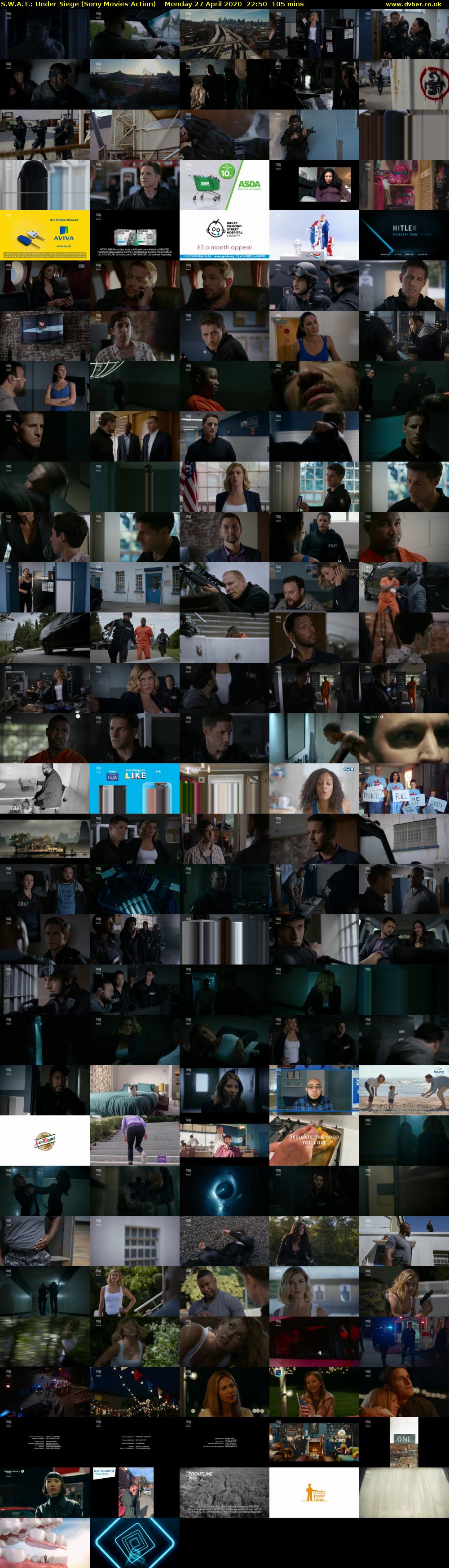 S.W.A.T.: Under Siege (Sony Movies Action) Monday 27 April 2020 22:50 - 00:35