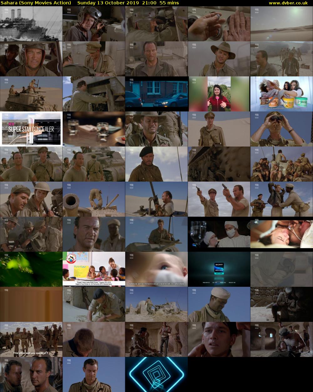 Sahara (Sony Movies Action) Sunday 13 October 2019 21:00 - 21:55