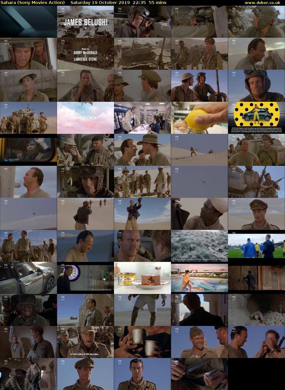 Sahara (Sony Movies Action) Saturday 19 October 2019 22:35 - 23:30