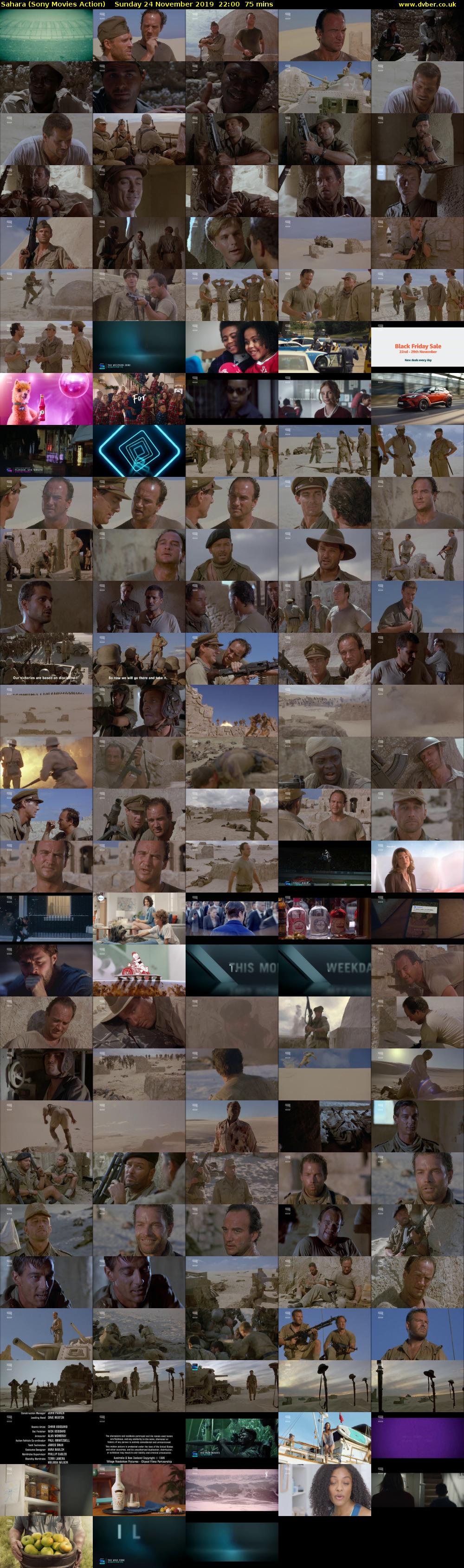 Sahara (Sony Movies Action) Sunday 24 November 2019 22:00 - 23:15